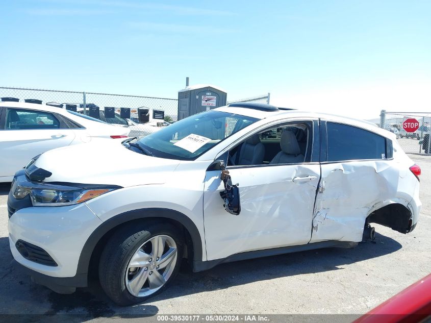 2019 Honda Hr-V Ex-L VIN: 3CZRU5H70KM715543 Lot: 39530177