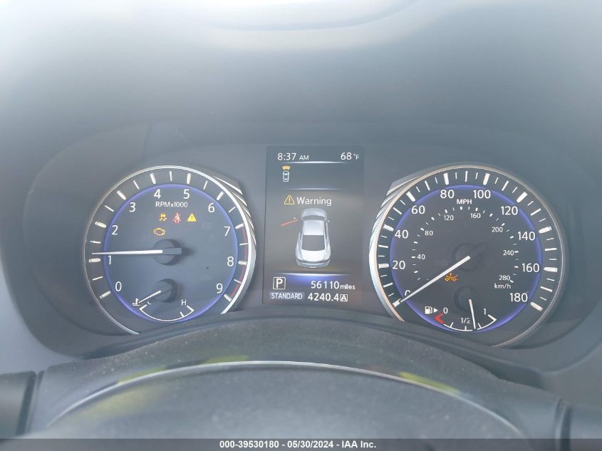 JN1EV7EL7KM290657 2019 Infiniti Q60 3.0T Luxe