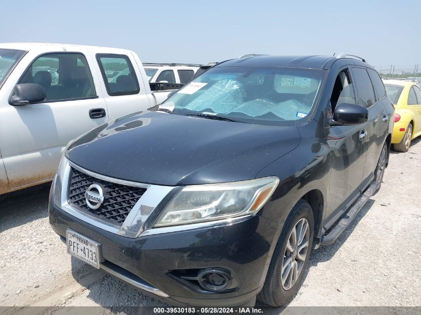 2016 Nissan Pathfinder S VIN: 5N1AR2MN2GC643644 Lot: 39530183