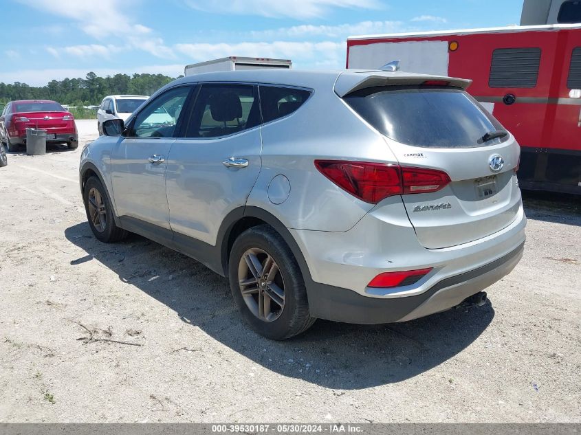 2017 Hyundai Santa Fe Sport 2.4L VIN: 5XYZTDLB0HG382250 Lot: 39530187