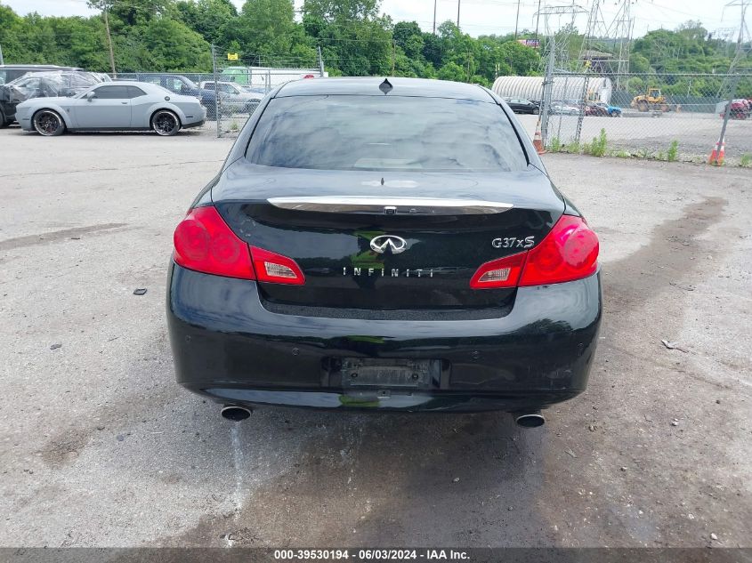 2013 Infiniti G37 VIN: JN1CV68R4DM357830 Lot: 39530194