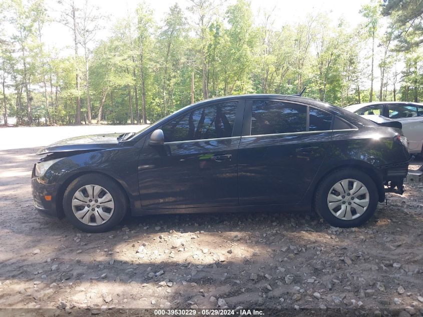 2012 Chevrolet Cruze Ls VIN: 1G1PC5SH5C7190176 Lot: 39530229