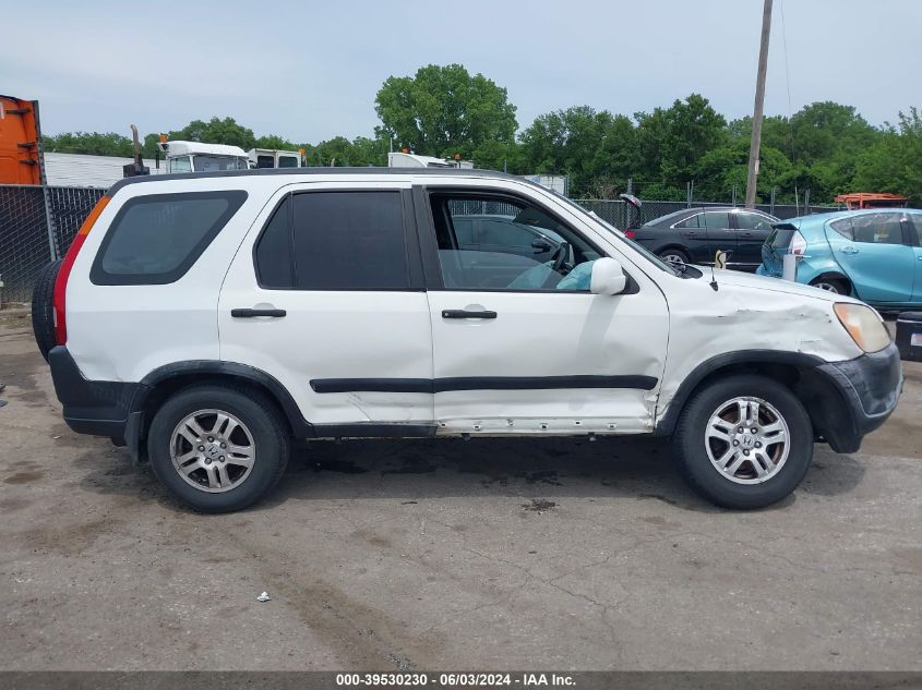 2003 Honda Cr-V Ex VIN: JHLRD78893C025855 Lot: 39530230