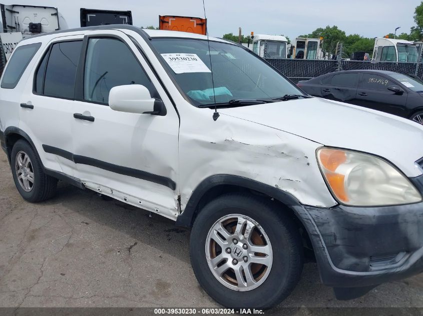 2003 Honda Cr-V Ex VIN: JHLRD78893C025855 Lot: 39530230