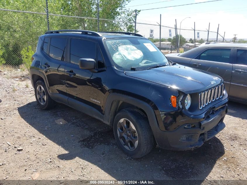 ZACCJD8B1HPE89018 2017 Jeep Renegade Sport 4X4