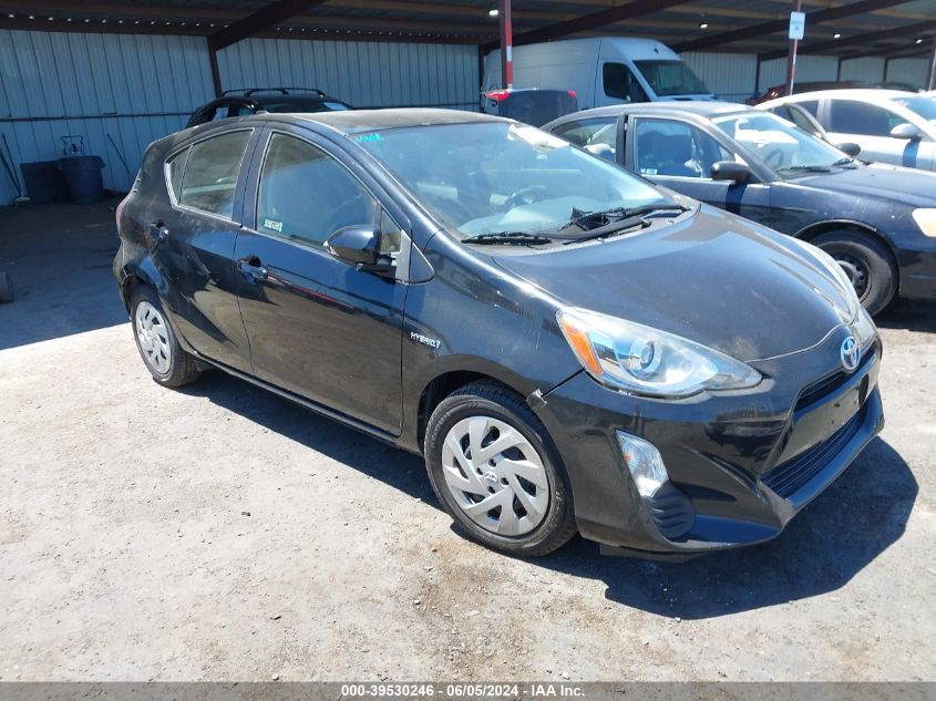 2016 Toyota Prius C Two VIN: JTDKDTB3XG1124903 Lot: 39530246