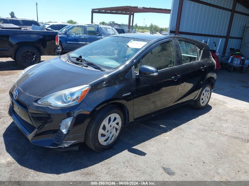 2016 Toyota Prius C Two VIN: JTDKDTB3XG1124903 Lot: 39530246