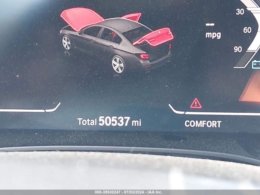 2022 BMW 530 I xDrive VIN: WBA13BJ02NWX75312 Lot: 39530247