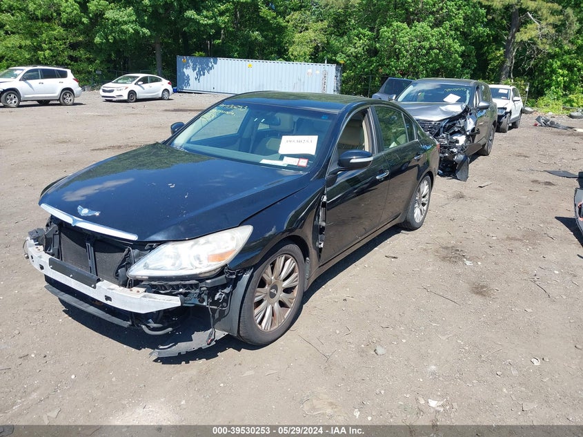2009 Hyundai Genesis 3.8 VIN: KMHGC46E39U051235 Lot: 39530253