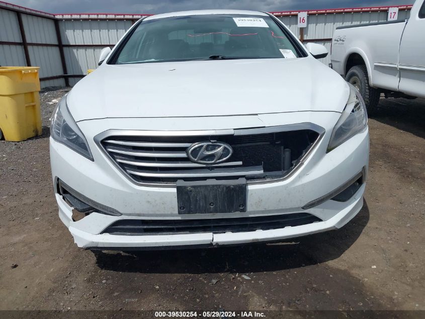 2015 Hyundai Sonata Se VIN: 5NPE24AF6FH004804 Lot: 39530254