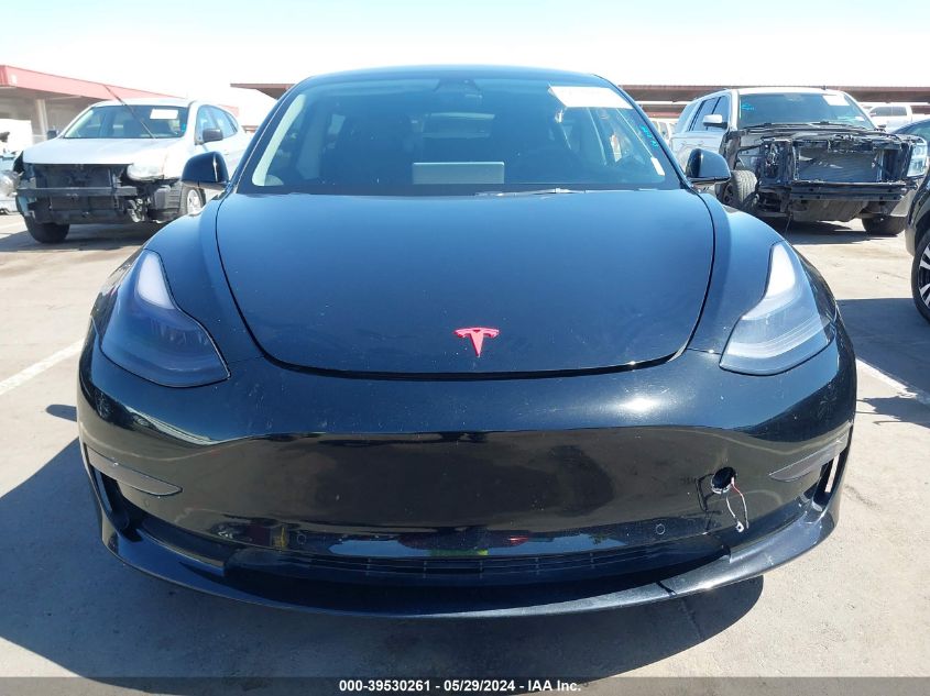 2022 Tesla Model 3 Performance Dual Motor All-Wheel Drive VIN: 5YJ3E1EC8NF229641 Lot: 39530261