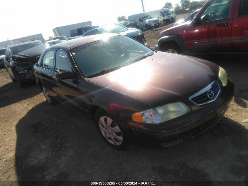 2000 Mazda 626 Es/Lx VIN: 1YVGF22C1Y5177665 Lot: 39530265