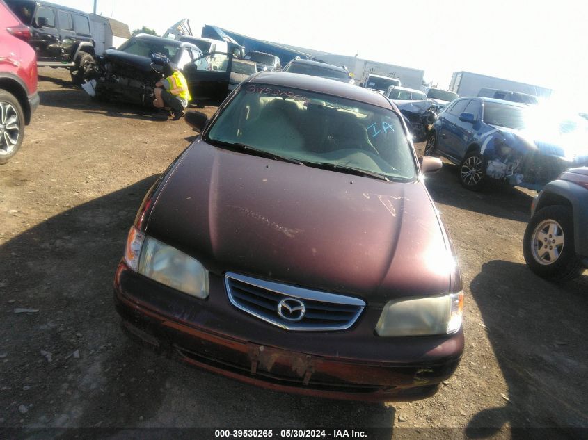 2000 Mazda 626 Es/Lx VIN: 1YVGF22C1Y5177665 Lot: 39530265