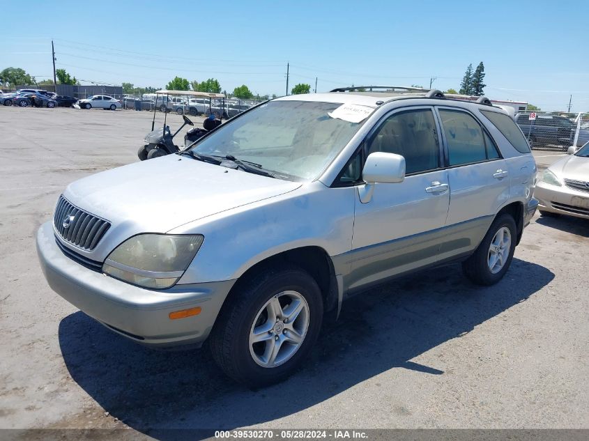 2000 Lexus Rx 300 VIN: JT6HF10U8Y0098160 Lot: 39530270