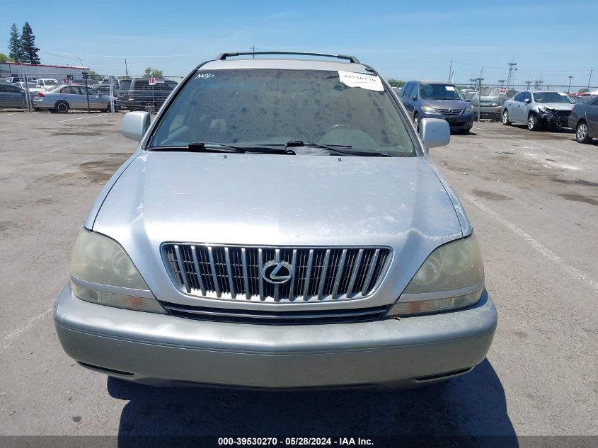 2000 Lexus Rx 300 VIN: JT6HF10U8Y0098160 Lot: 39530270