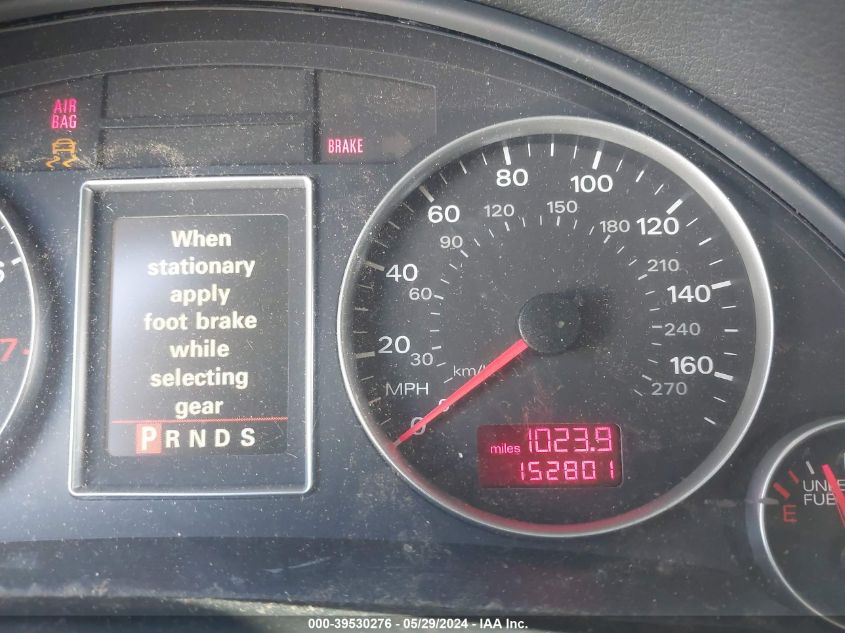 2005 Audi A4 2.0T VIN: WAUAF68EX5A506438 Lot: 39530276