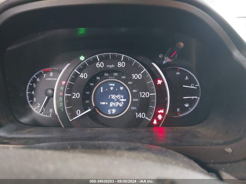 2013 Honda Cr-V Lx VIN: 5J6RM4H38DL078445 Lot: 39530283