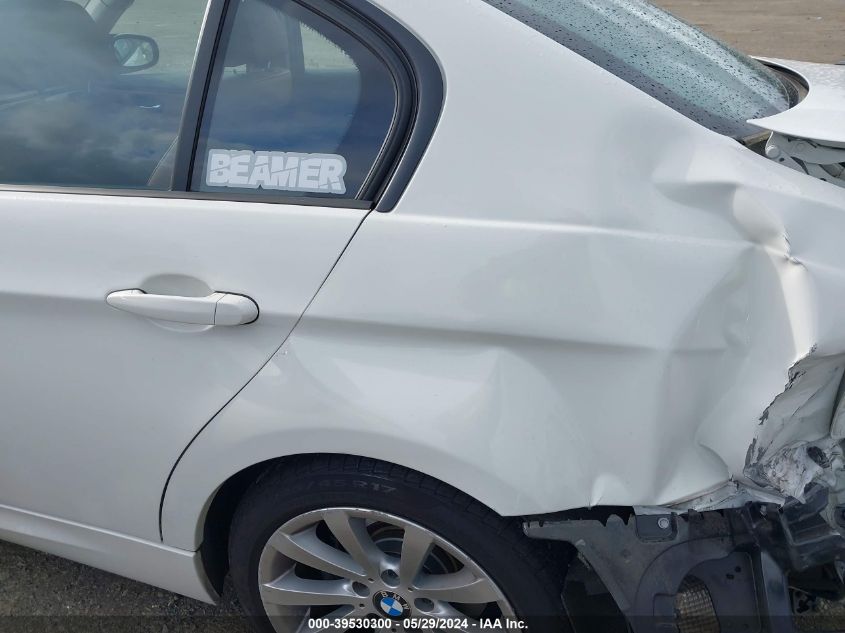 2011 BMW 328I VIN: WBAPH5C55BF093803 Lot: 39530300