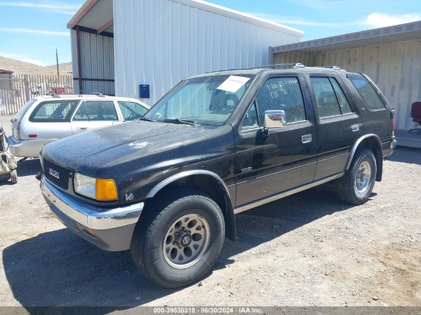 1991 Isuzu Rodeo S/Ls/Xs VIN: 4S2CY58Z9M4326484 Lot: 39530318