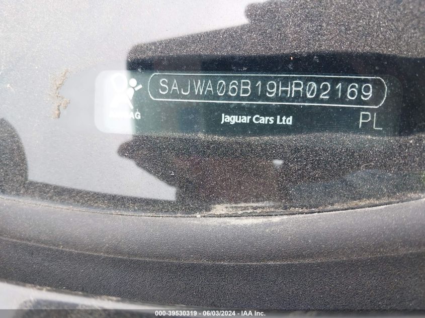 2009 Jaguar Xf Premium Luxury VIN: SAJWA06B19HR02169 Lot: 39530319