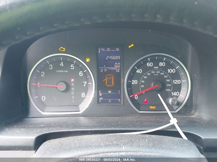 2010 Honda Cr-V Ex-L VIN: JHLRE3H79AC003980 Lot: 39530321