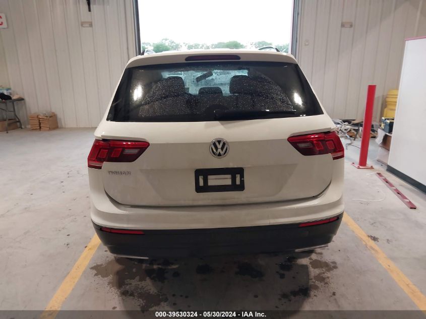 2019 Volkswagen Tiguan 2.0T S VIN: 3VV1B7AX5KM072946 Lot: 39530324