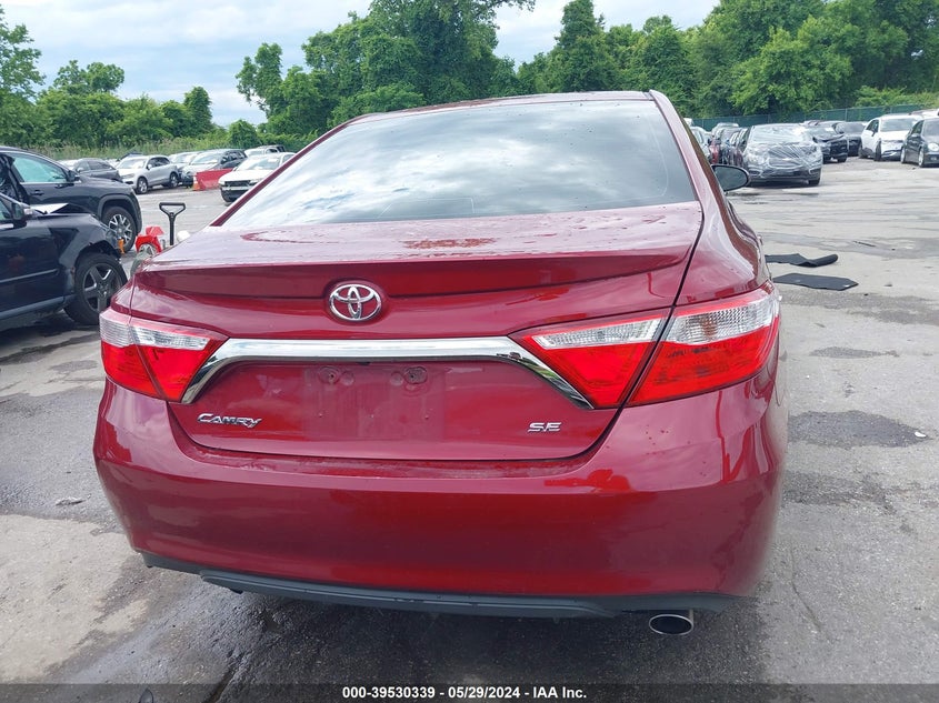 2015 Toyota Camry Se VIN: 4T1BF1FK9FU885978 Lot: 39530339