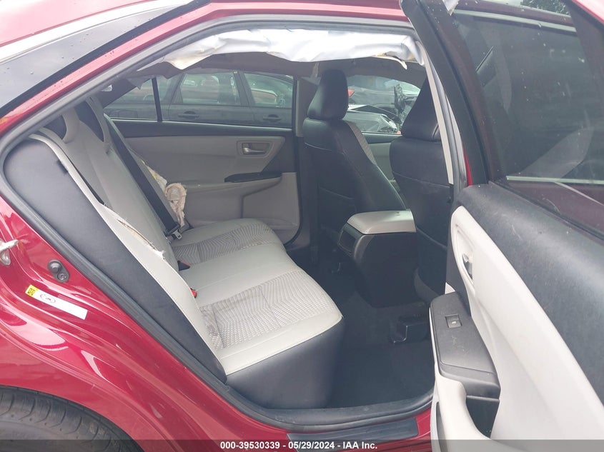 2015 Toyota Camry Se VIN: 4T1BF1FK9FU885978 Lot: 39530339