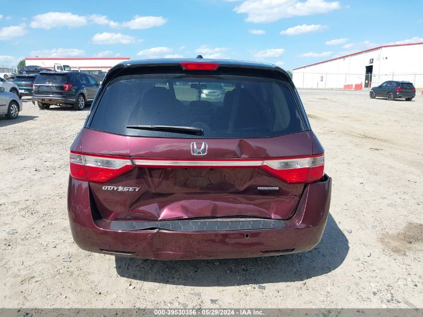 2012 Honda Odyssey Touring/Touring Elite VIN: 5FNRL5H93CB116426 Lot: 39530356