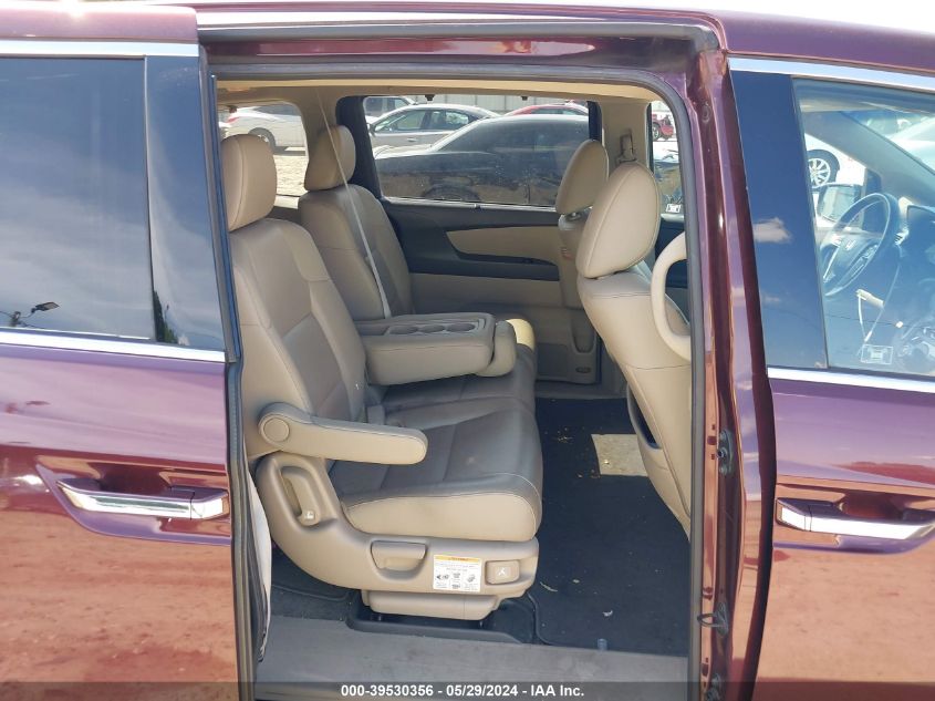 2012 Honda Odyssey Touring/Touring Elite VIN: 5FNRL5H93CB116426 Lot: 39530356