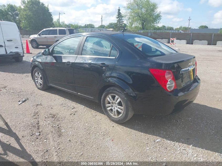 2012 Chevrolet Sonic 2Lt VIN: 1G1JC5SH0C4127560 Lot: 39530366