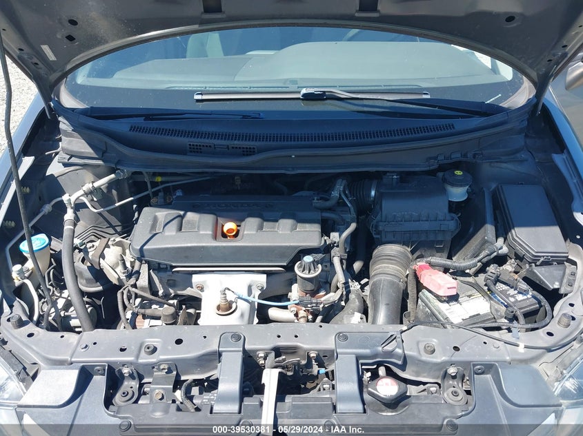 2012 Honda Civic Lx VIN: 2HGFB2F58CH515218 Lot: 39530381