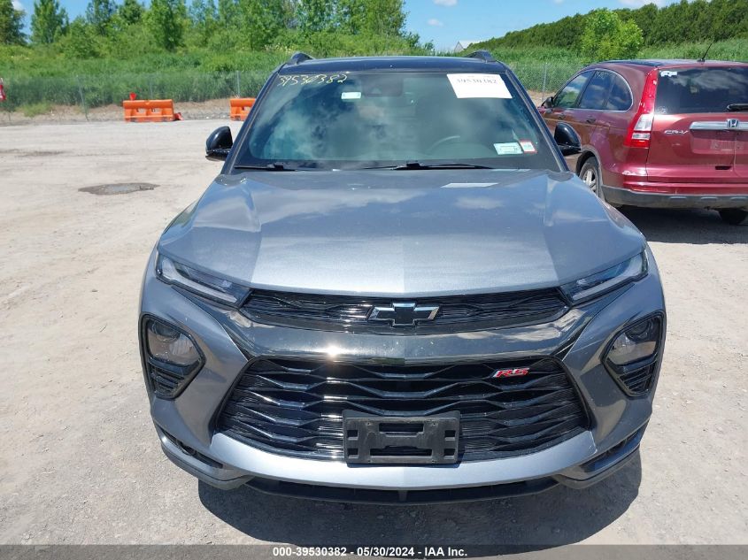 2021 Chevrolet Trailblazer Awd Rs VIN: KL79MUSL8MB022507 Lot: 39530382