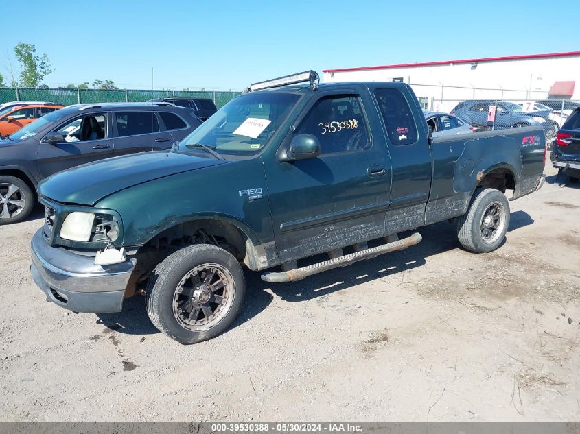 2002 Ford F-150 Lariat/Xl/Xlt VIN: 1FTRX18L92NA76572 Lot: 39530388