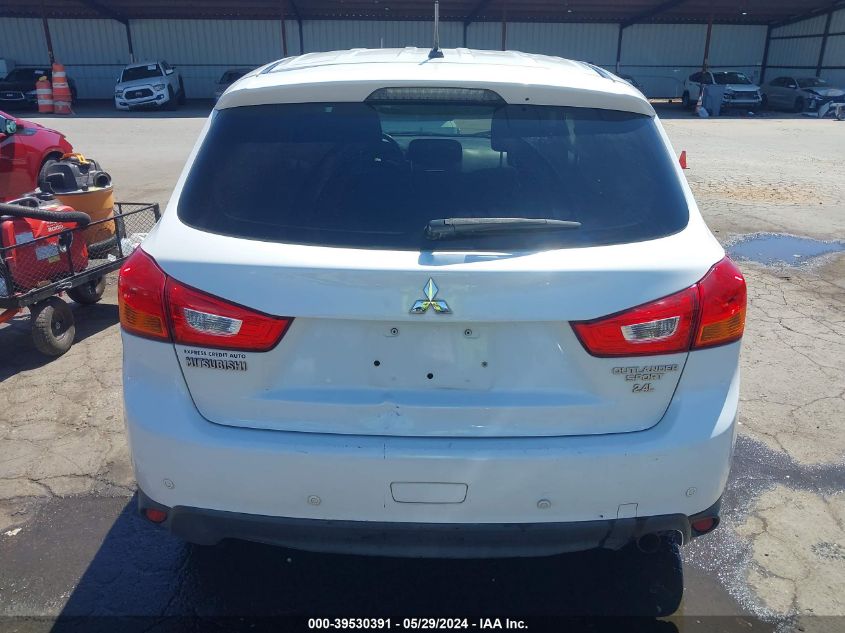 2015 Mitsubishi Outlander Sport Es VIN: 4A4AR3AW0FE042199 Lot: 39530391