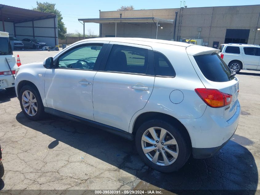 2015 Mitsubishi Outlander Sport Es VIN: 4A4AR3AW0FE042199 Lot: 39530391