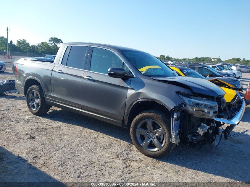 2023 Honda Ridgeline Rtl-E VIN: 5FPYK3F74PB059610 Lot: 39530396