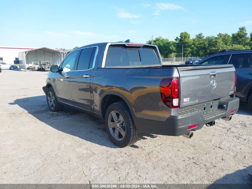 2023 Honda Ridgeline Rtl-E VIN: 5FPYK3F74PB059610 Lot: 39530396