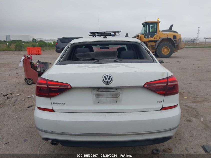 2017 Volkswagen Passat 1.8T R-Line VIN: 1VWDT7A37HC030047 Lot: 39530407