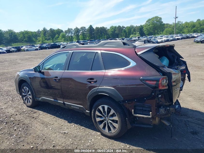 2023 Subaru Outback Limited VIN: 4S4BTANC3P3121411 Lot: 39530419