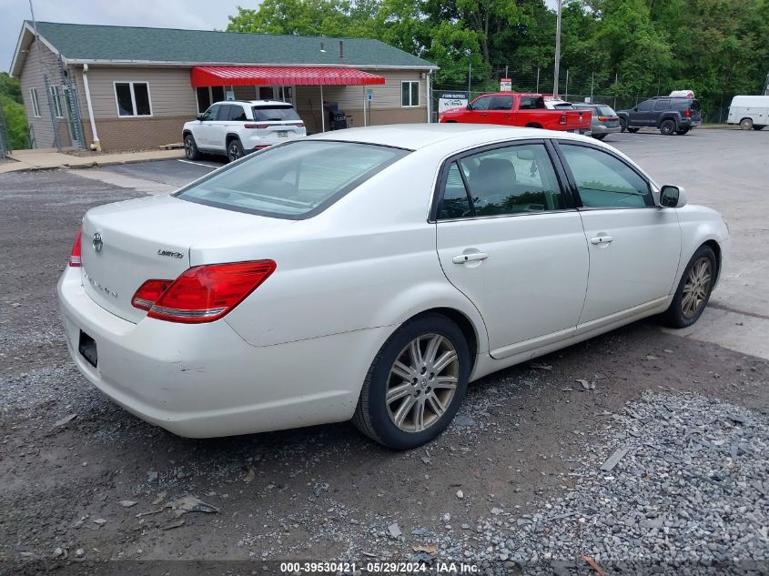 2007 Toyota Avalon Limited VIN: 4T1BK36B97U252048 Lot: 39530421