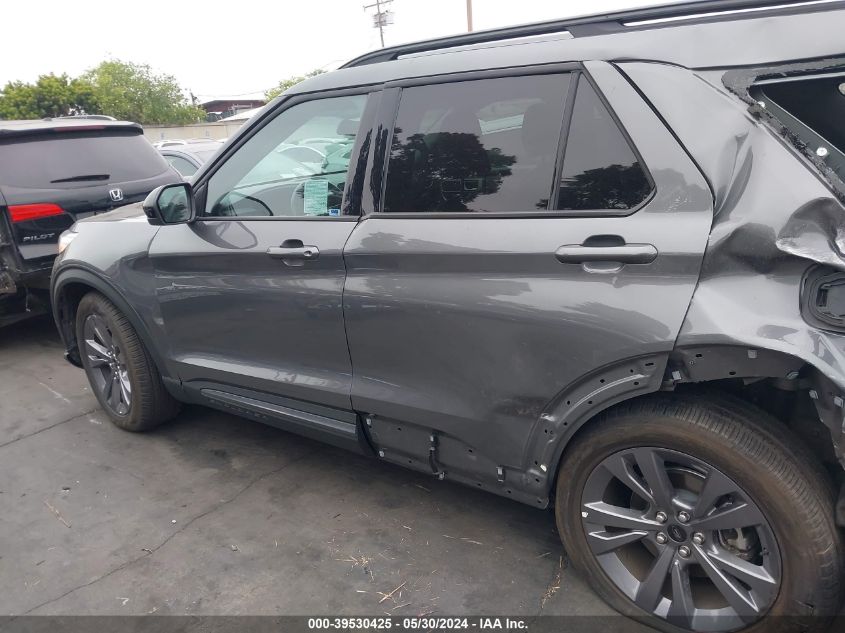 2023 Ford Explorer Xlt VIN: 1FMSK7DH3PGA21921 Lot: 39530425