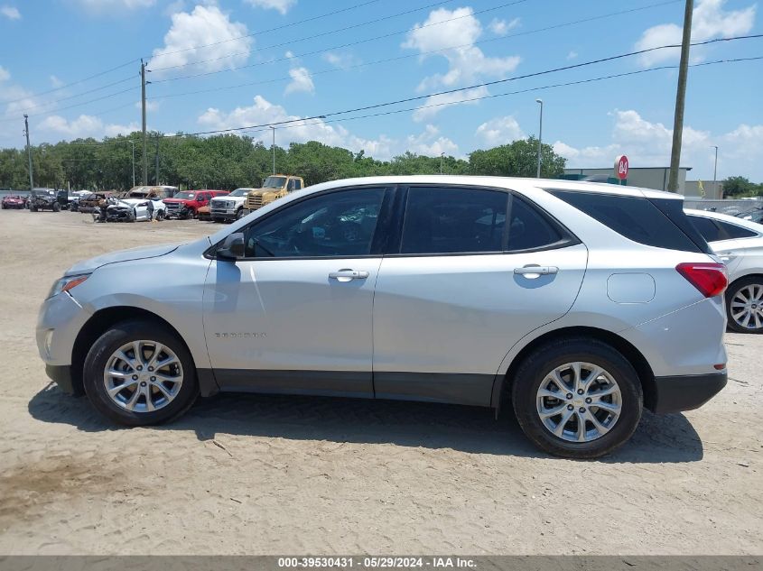 2018 Chevrolet Equinox Ls VIN: 2GNAXHEV7J6225373 Lot: 39530431