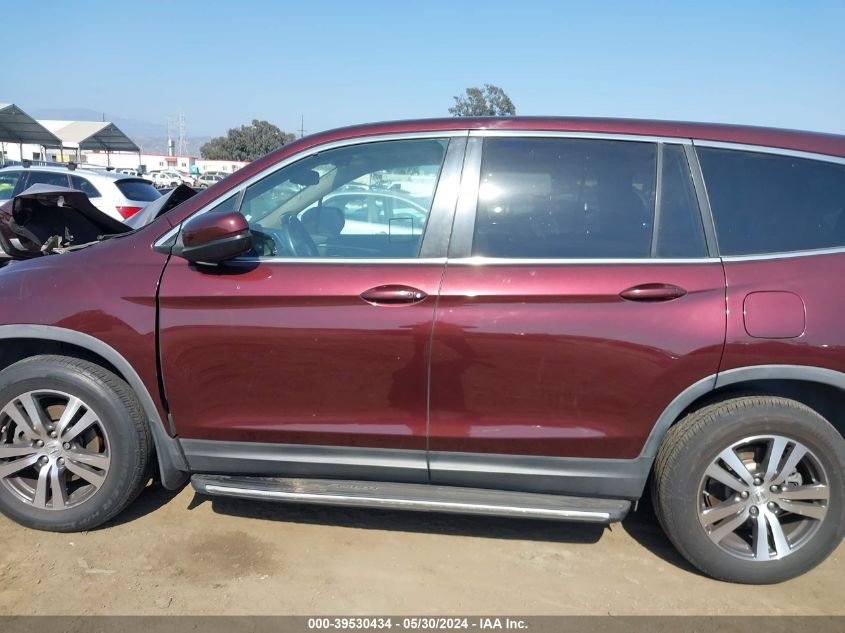 2016 Honda Pilot Exl VIN: 5FNYF5H54GB002540 Lot: 39530434