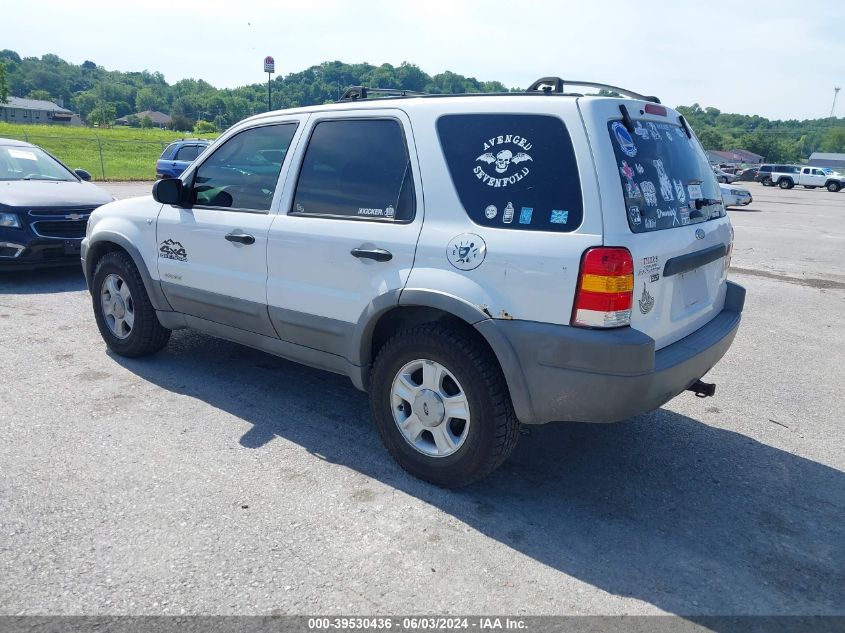 2002 Ford Escape Xlt VIN: 1FMYU04162KA80739 Lot: 39530436