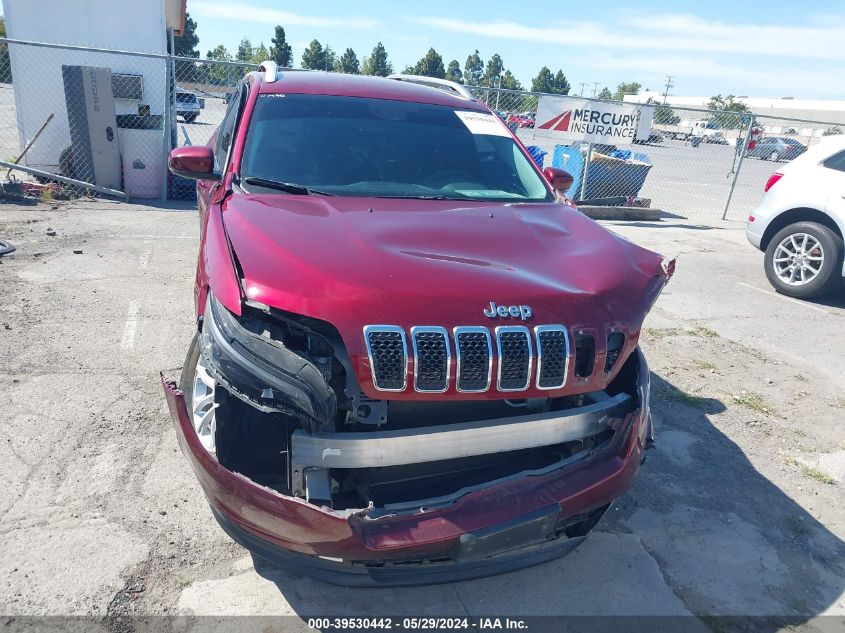 2021 Jeep Cherokee Latitude Fwd VIN: 1C4PJLCB9MD187506 Lot: 39530442