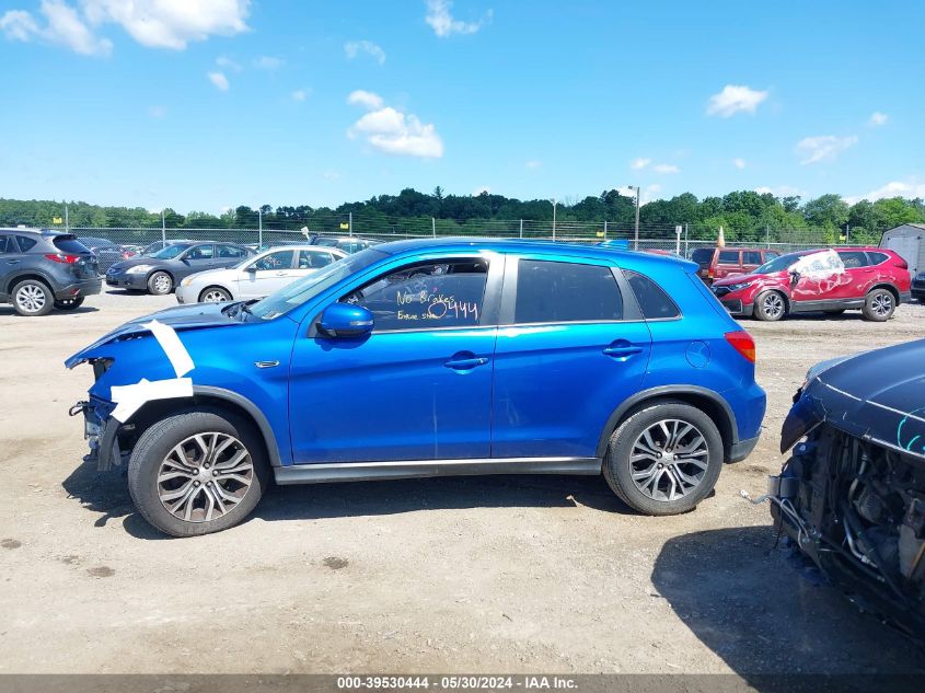 2018 Mitsubishi Outlander Sport 2.0 Es VIN: JA4AR3AU8JU016643 Lot: 39530444