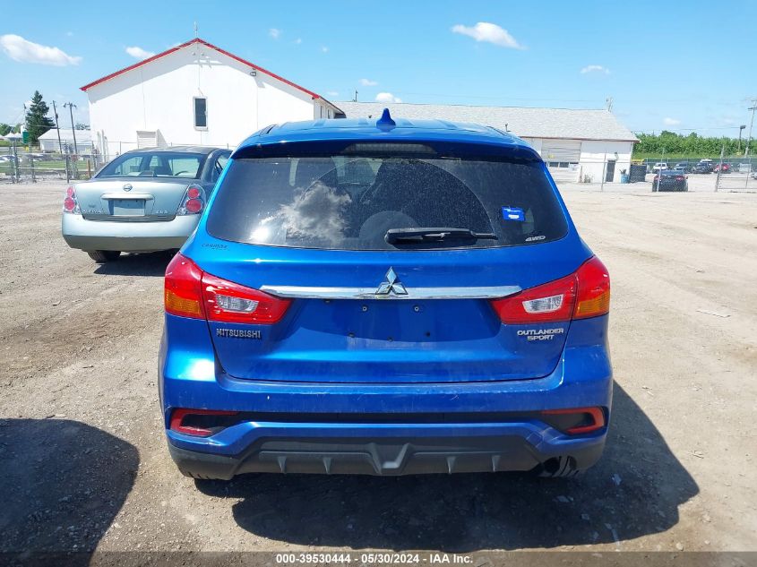 2018 Mitsubishi Outlander Sport 2.0 Es VIN: JA4AR3AU8JU016643 Lot: 39530444