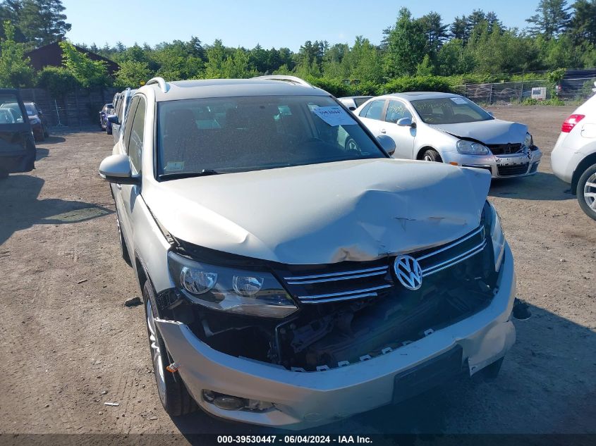 2013 Volkswagen Tiguan Se VIN: WVGBV3AX8DW075969 Lot: 39530447