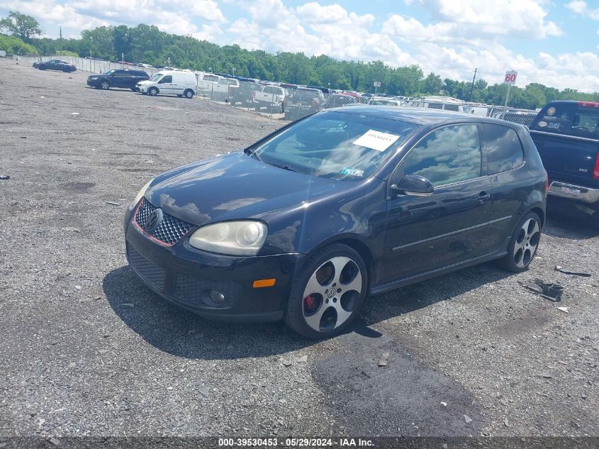 2009 Volkswagen Gti 2-Door VIN: WVWFD71K39W140934 Lot: 39530453